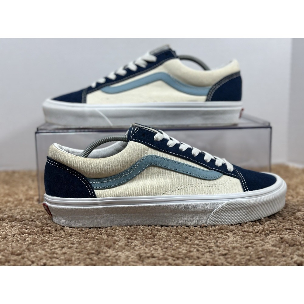 Vans Gibraltar Sea Blue Style 36 Retro Sport Sneaker Mens Sz 8 Womens Sz 9.5